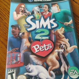 Game cube sims 2 pets game